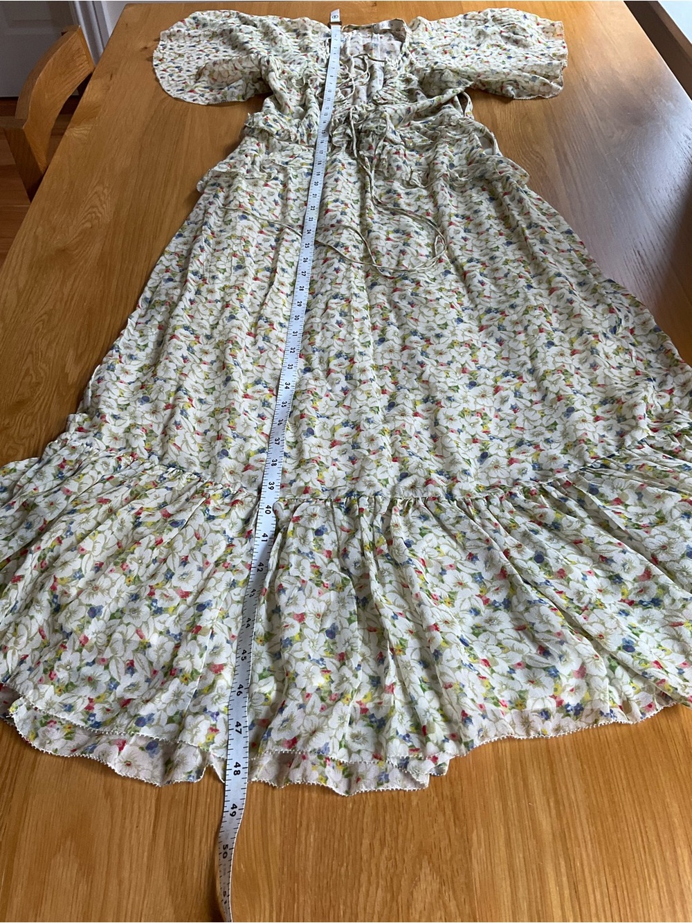 Doen Antoinette Dress - yellow Victorian floral - XS - ALTERATION - Picture 10 of 16